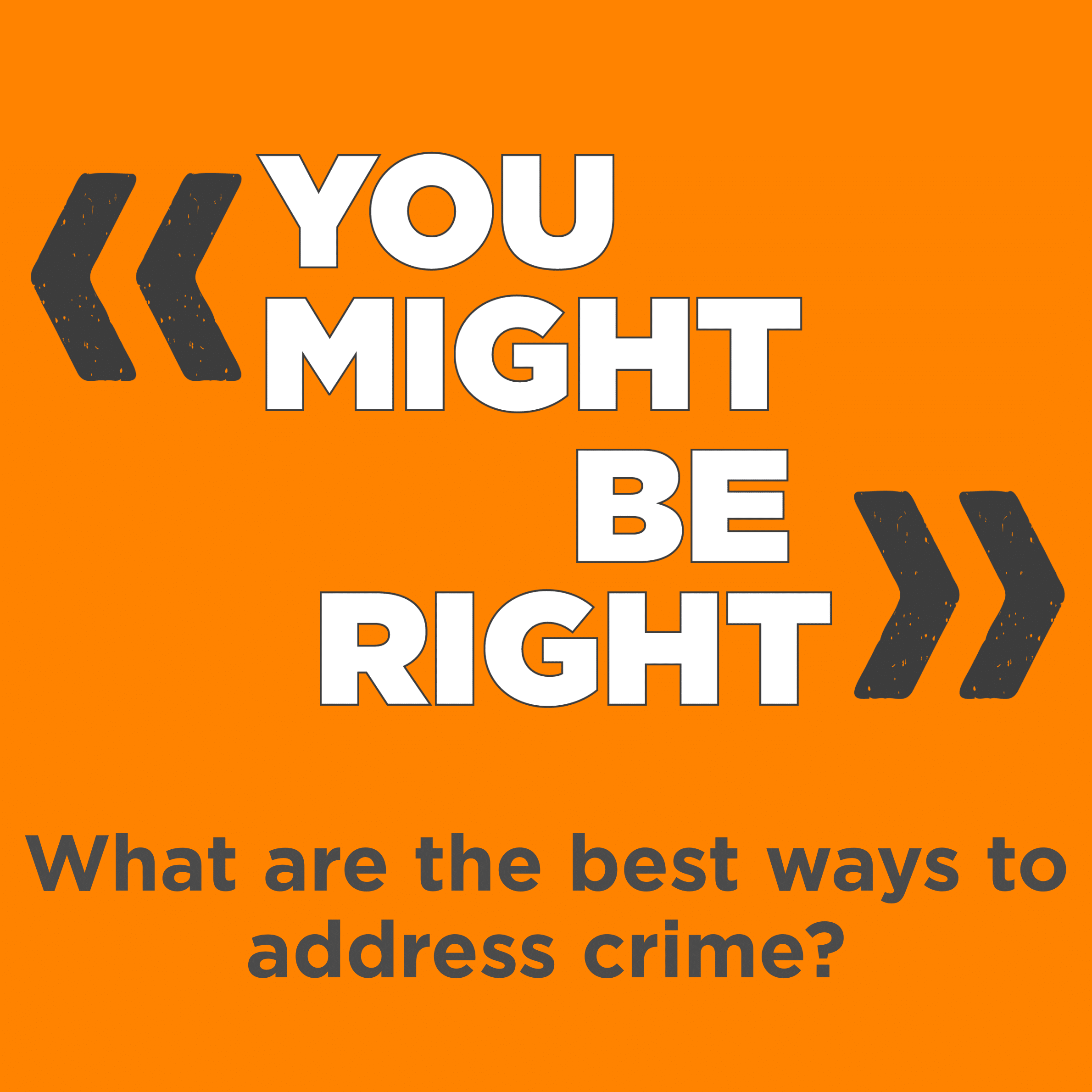 What are the best ways to address crime?