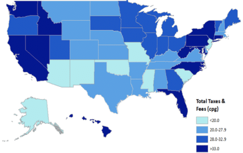 Tax Policies and Alternative Revenue Sources: State Responses to Declining Purchasing Power of Roadway Funding